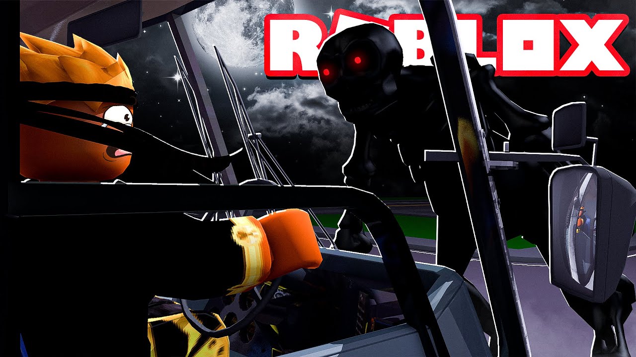 We went on a road trip in roblox... then this happened... *SCARY*