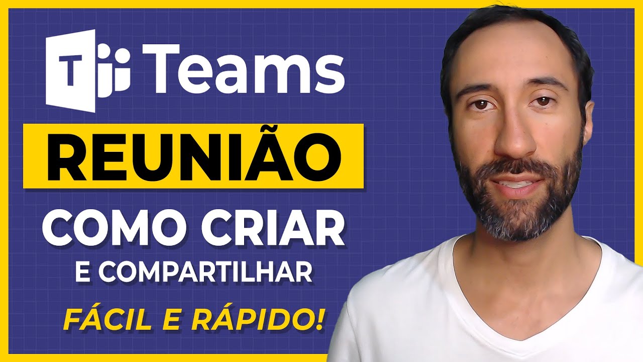 Como Criar Reuni&atilde;o no Microsoft Teams e Compartilhar o Link