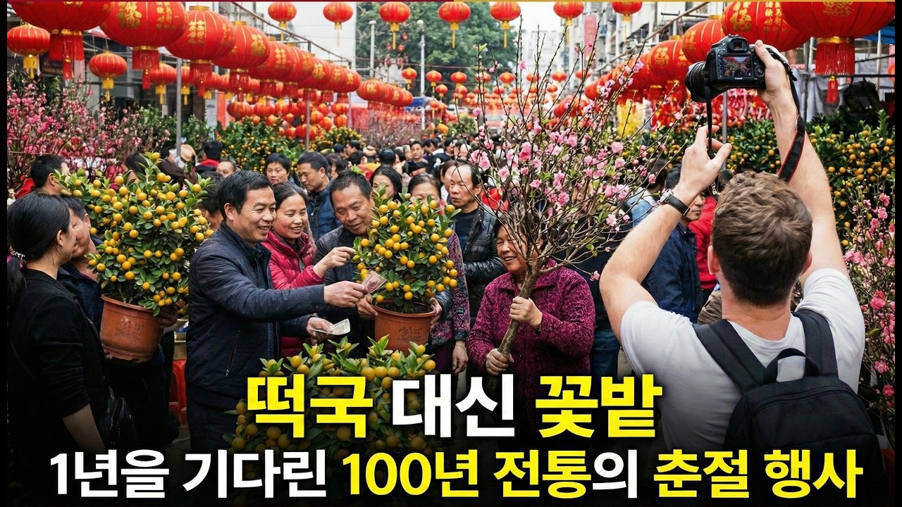 설날 중국 광저우 여행 시 모르면 후회하는 곳! 현지인들이 1년을 기다려 '이것'을 사는 이유