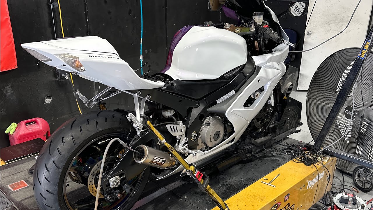 How much power does my 2005 GSXR1000 have?