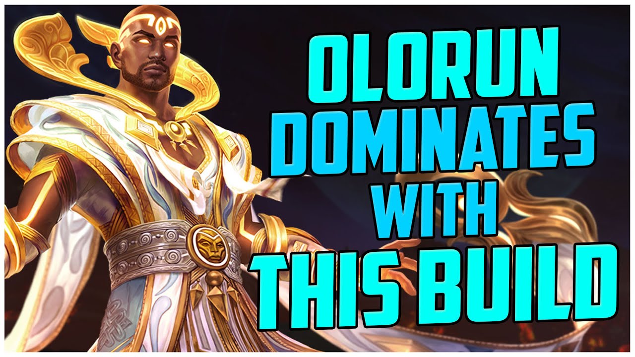 OLORUN DOMINATES WITH THIS BUILD! RANKED SMITE S10