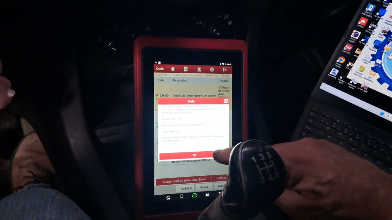 KA 3 CILINDROS ,P1336,SENSOR DE ROTAÇÃO???NAO É  SÓ PASSAR O SCANNER