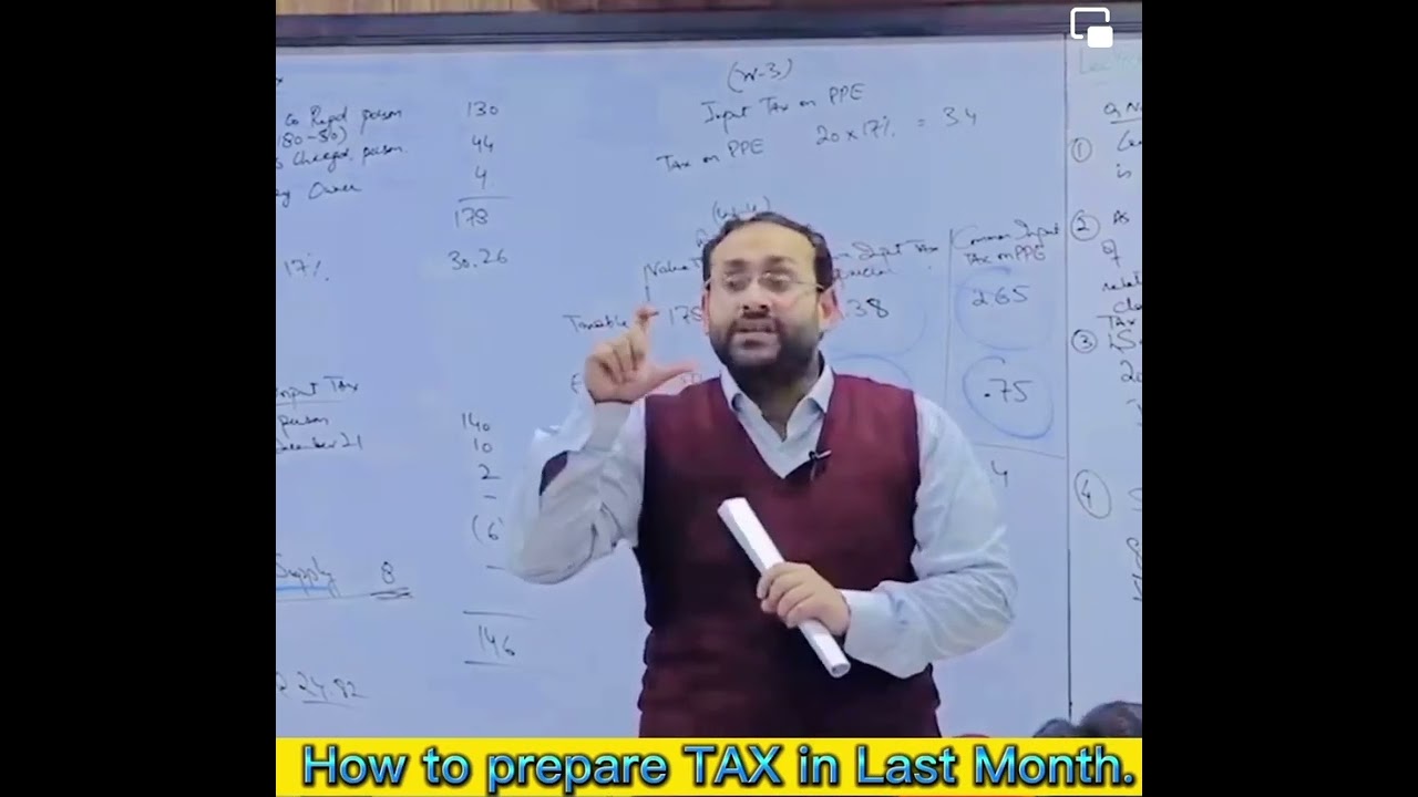 How to Pass Tax Caf-2 in first attempt by Sir Ali imran Aca|Some important tips| #caf2 #caflectures