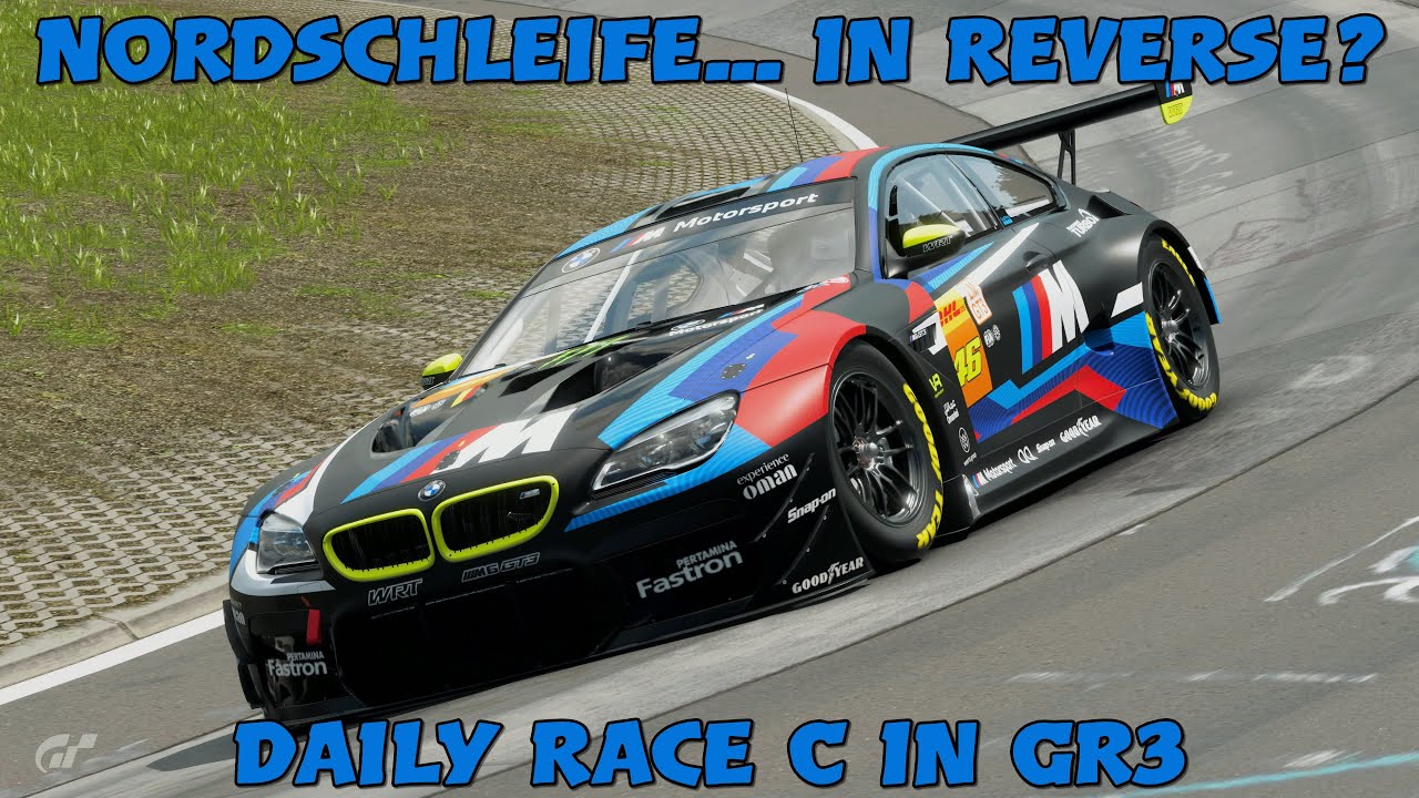 LIVE - Nurburgring Nordschleife... In Reverse? - Daily Race C Gr3 - Gran Turismo 7