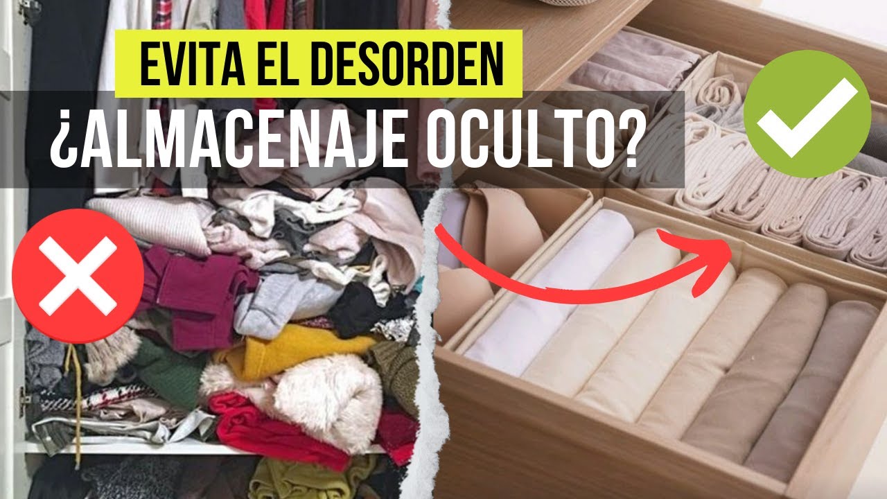 5 Ideas de Almacenaje Oculto para Casas Peque&ntilde;as: &iexcl;Elimina el Desorden de Forma Elegante!