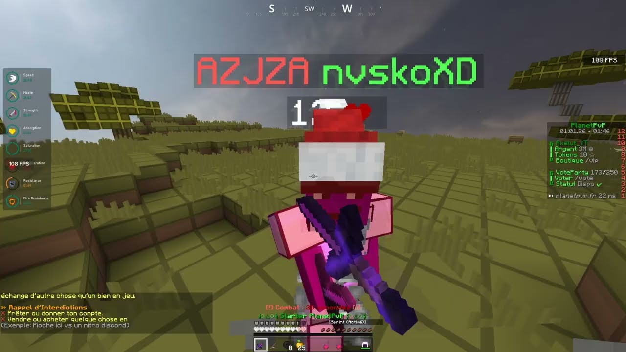 On met des fessée 🍑 Planetpvp | dropped montage #7
