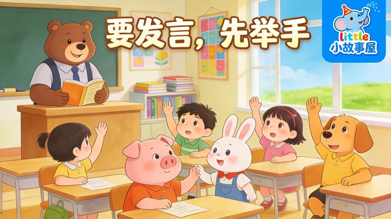 要發言先舉手｜Learn to Raise Your Hand Before Speaking
