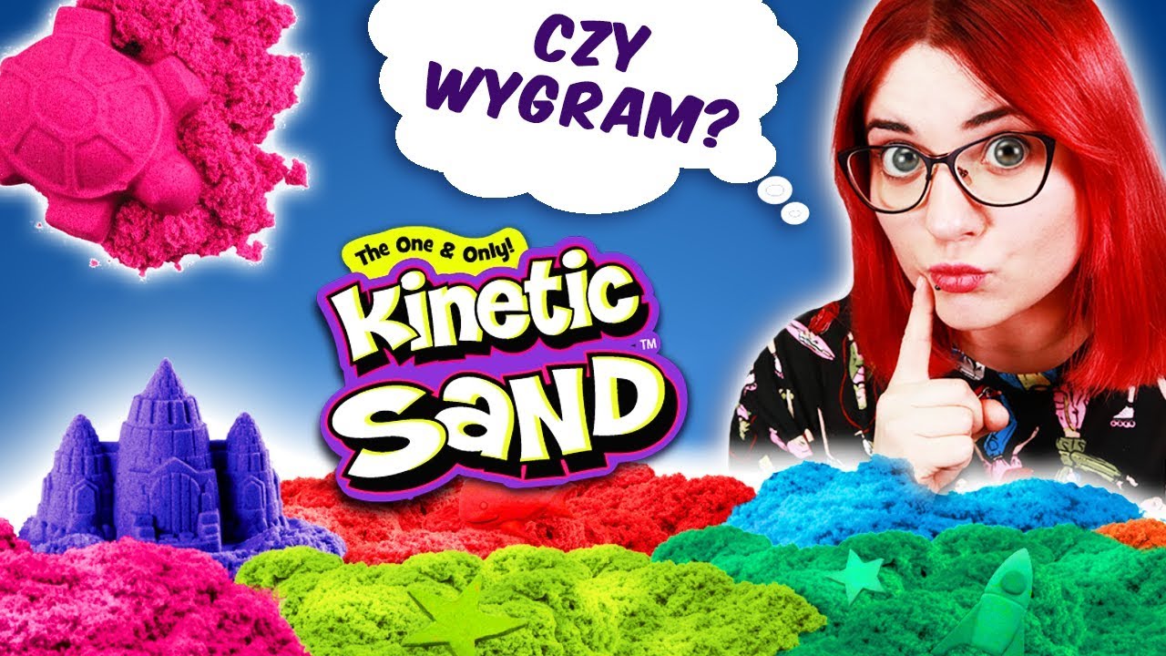 KTO ZBUDUJE LEPSZĄ BUDOWLE? 🏰 Wyzwanie Piasek Kinetyczny KINETIC SAND 🦀 miss Aga