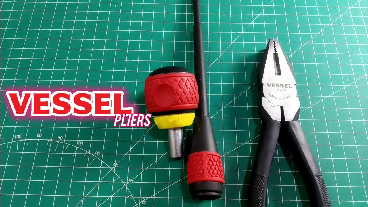 Ini perkakas yang ga biasa dari Vessel // Master Piece Vessel Pliers - made in japan