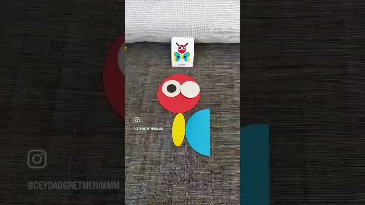 Preschool Activity about Geometric Shape #preschool #learning #children #funny #enjoy