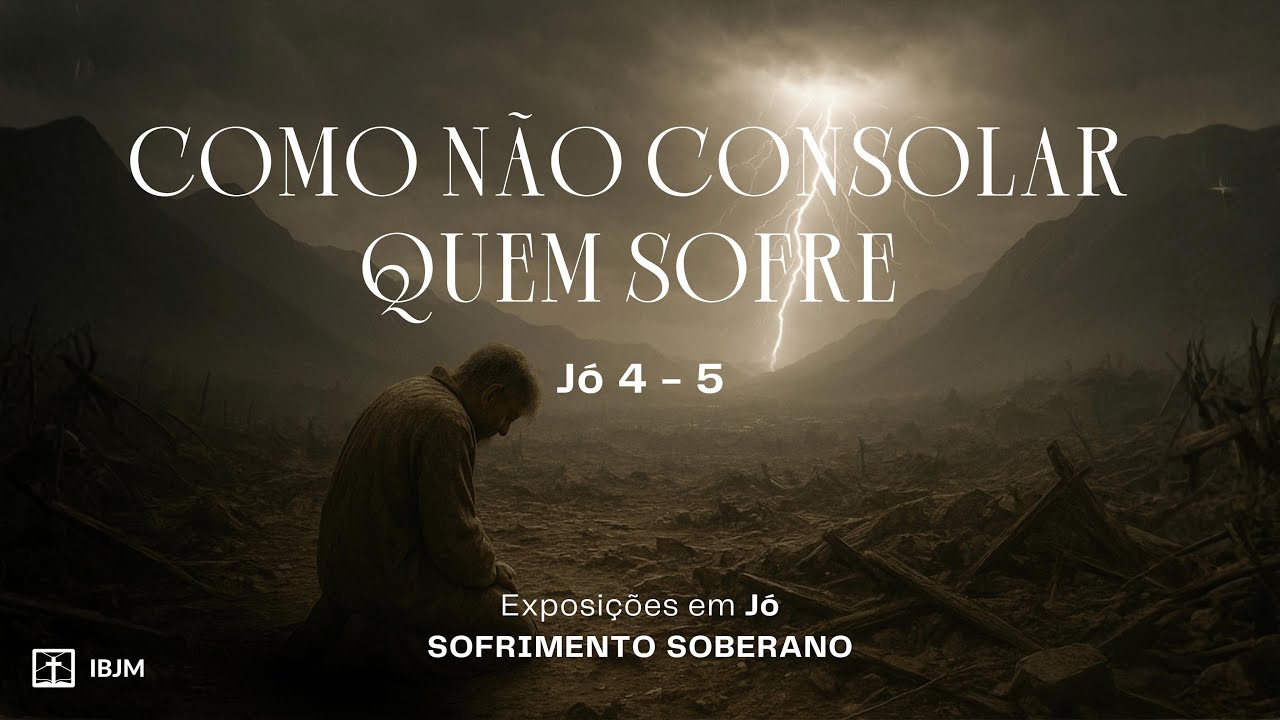 Jó 4-5 | Como Não Consolar Quem Sofre | Alex Daher (23/11/2025)