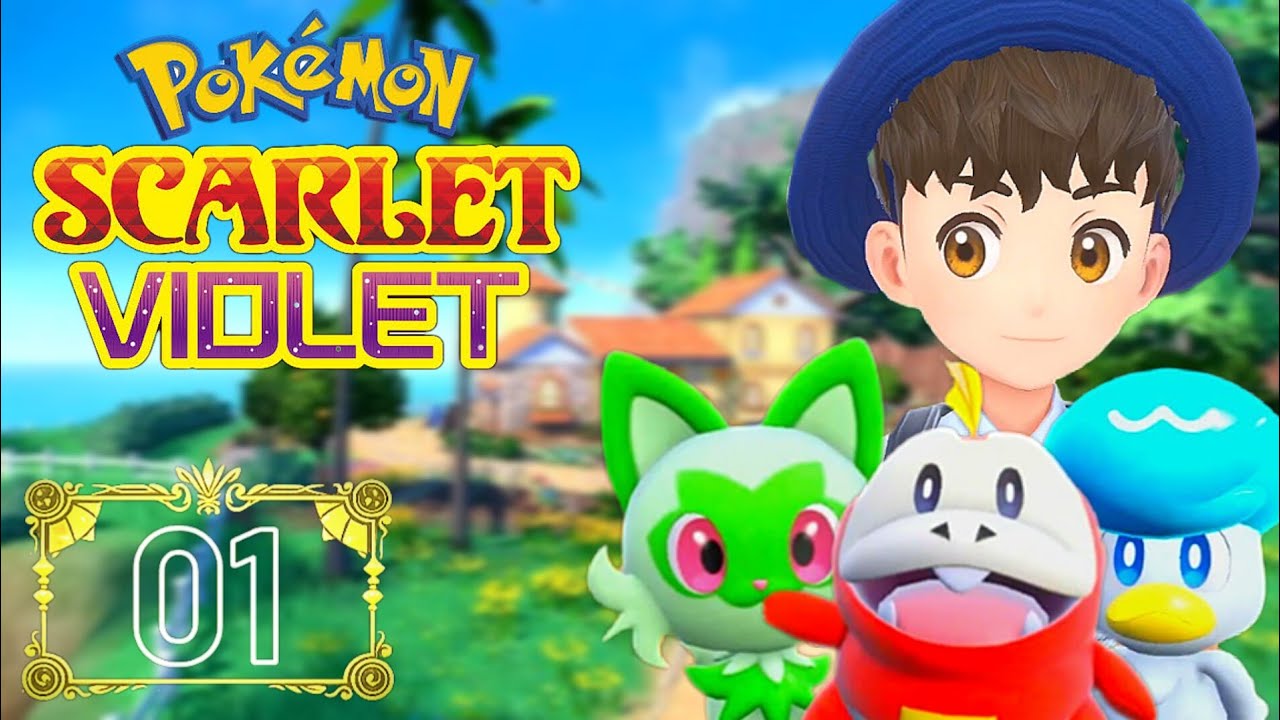 New Pokemon Adventure Begins! 🔥 | Pokémon Scarlet and Violet #1 