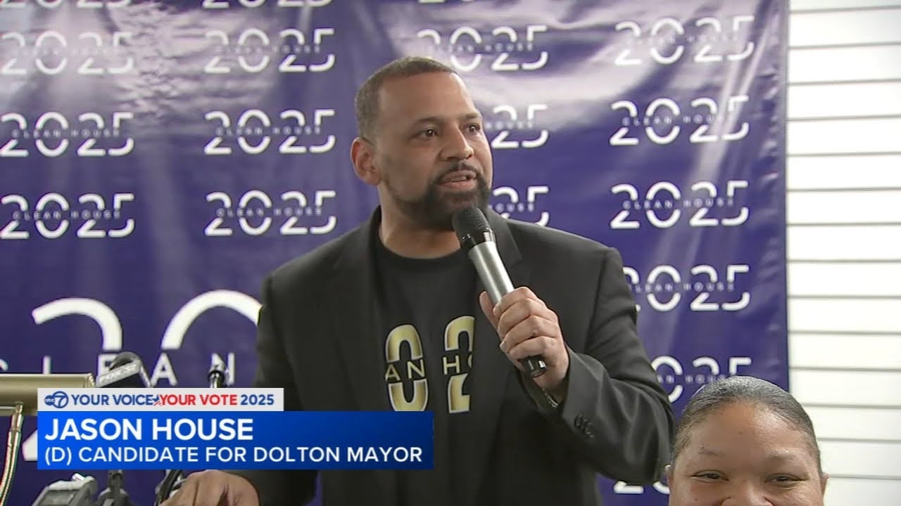 Dolton Trustee Jason House projected to defeat incumbent Mayor Tiffany Henyard in Democratic primary