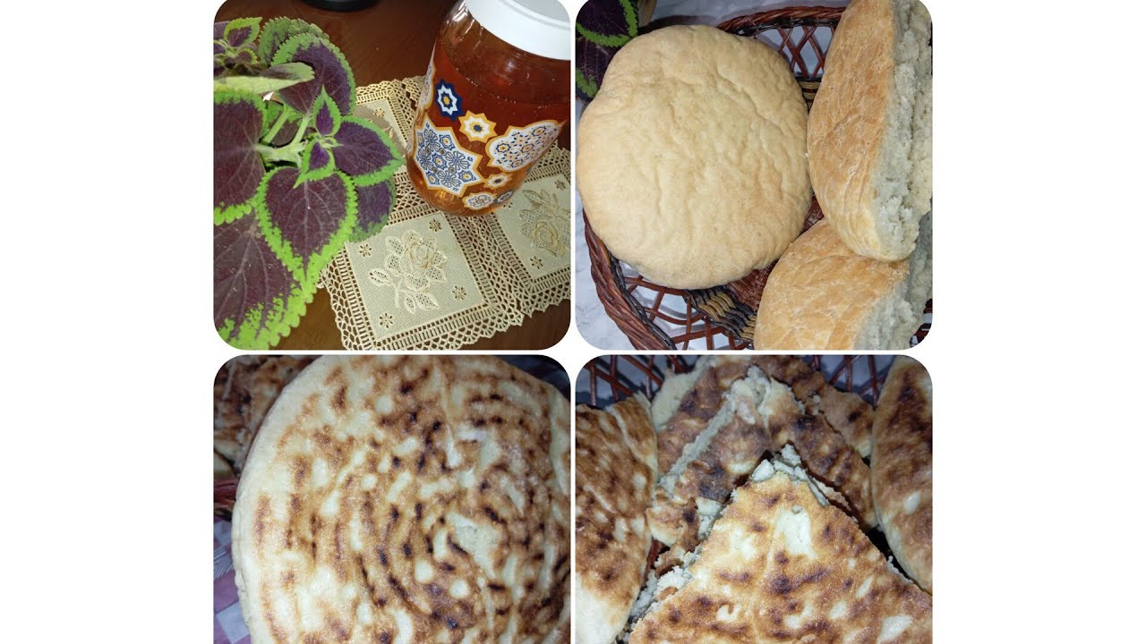 وصفة خبز مطلوع+ وصفة العسل 🍯🍯