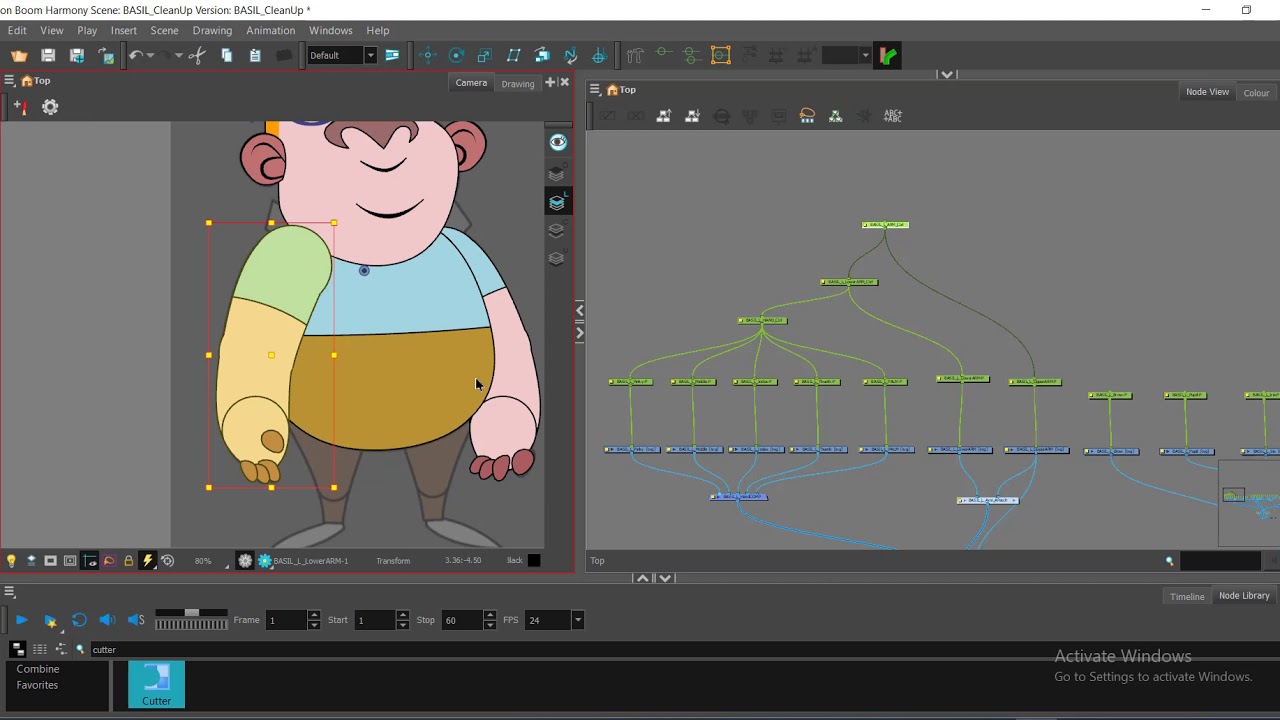 TOON BOOM HARMONY: CREATING and LINKING Animation PEGS