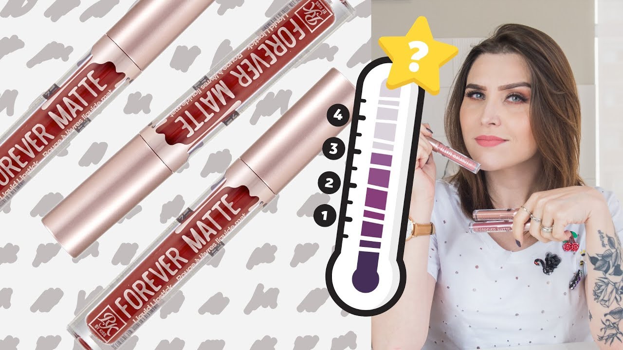CHATÔMETRO batom líquido Forever Matte RK by Kiss | Lu Ferreira