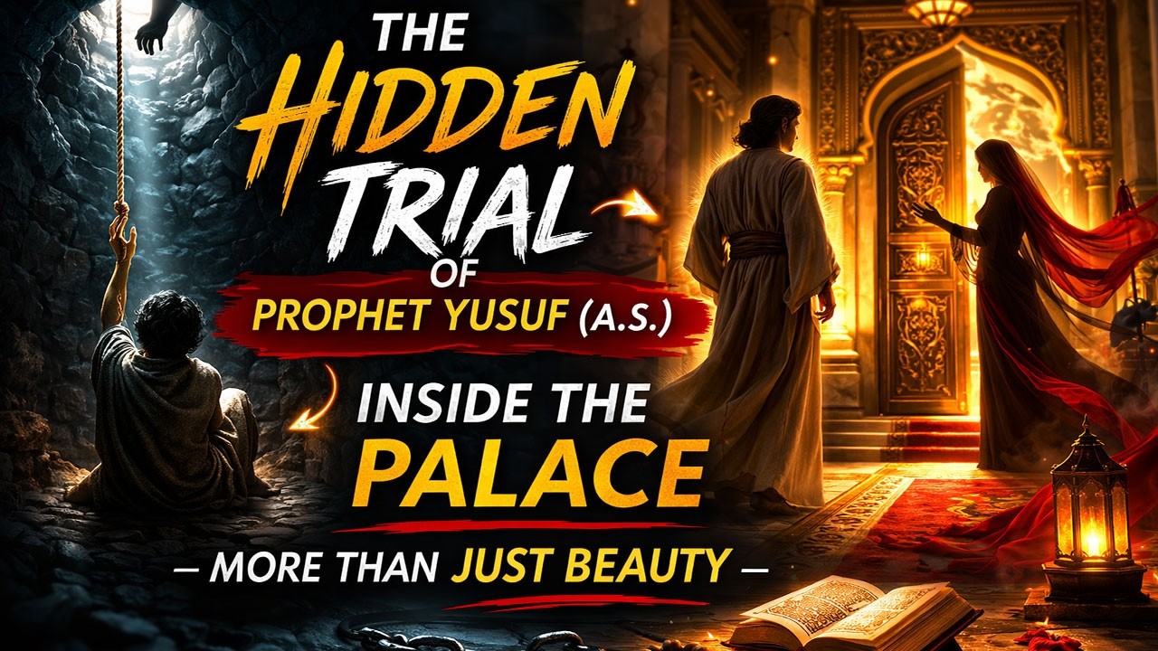 The Hidden Trial of Prophet Yusuf (A.S.) Inside the Palace — More Than Just Beauty