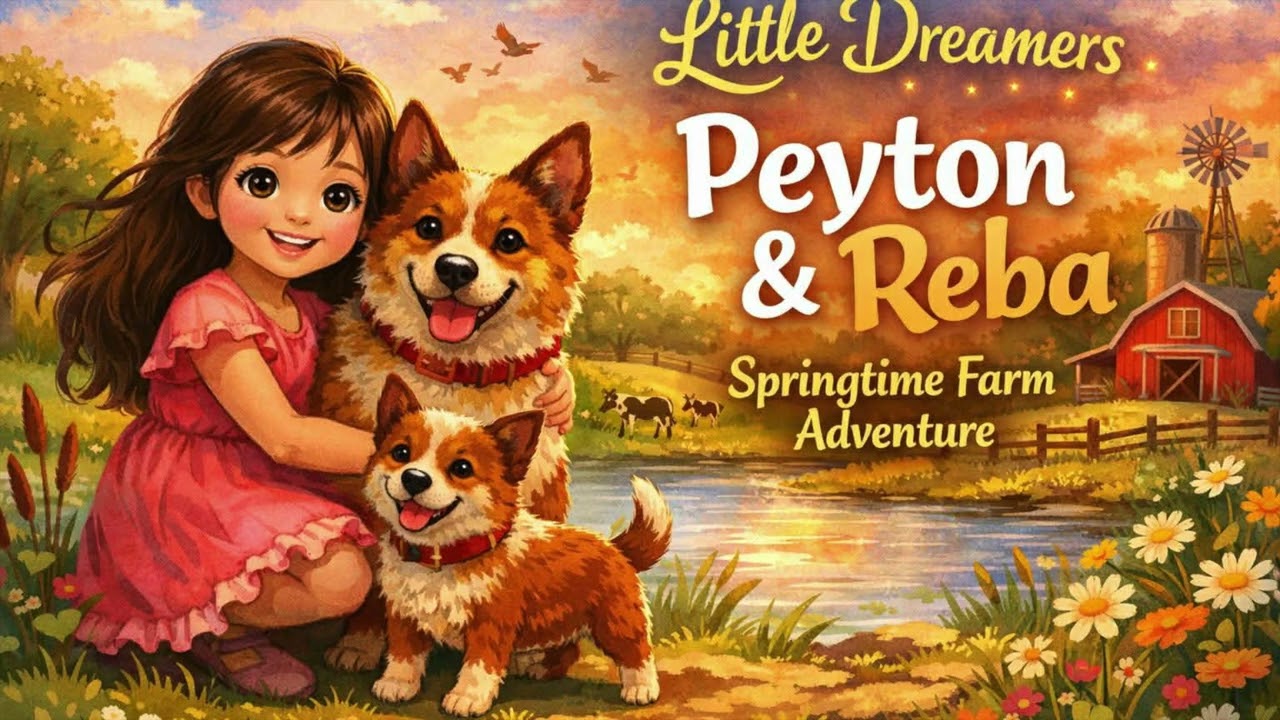 Little Dreamers: Peyton & Reba’s Springtime Farm Adventure (Bedtime Story)