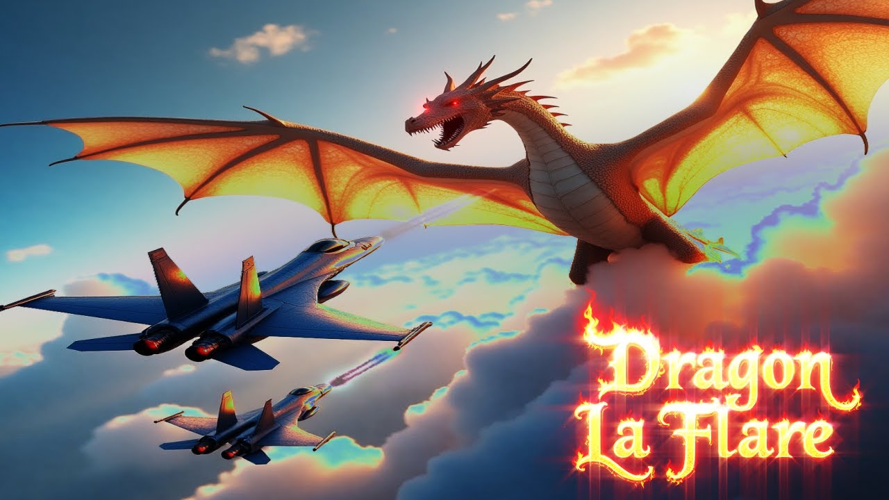 Dragon La Flare: Fighter Jets vs Dragons | Battle of the Skies