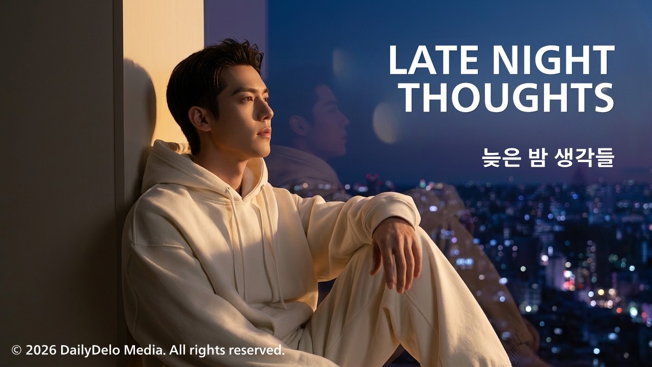 LATE NIGHT THOUGHTS 늦은 밤 생각들 | KRnB & Soul Playlist for Sleepless Nights 🌙