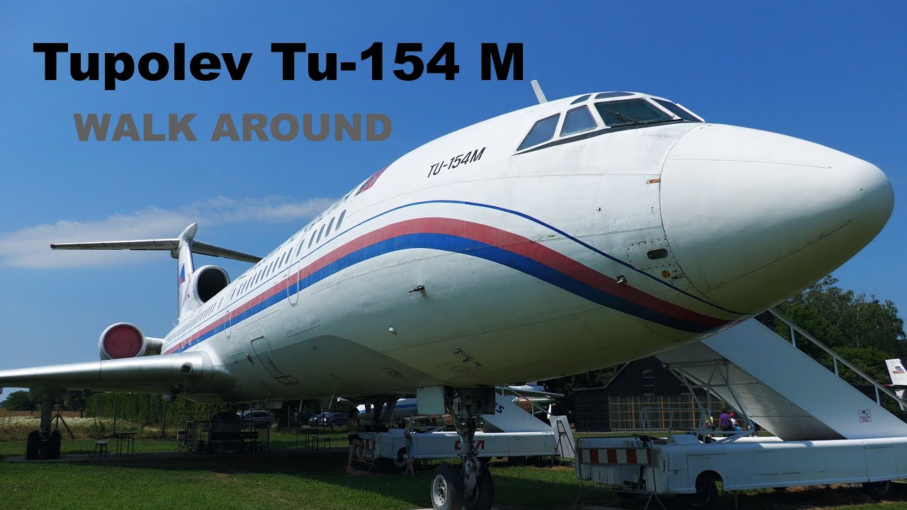 Tupolev Tu-154 M | walk around | 4K | Aviation Museum Kunovice 2021