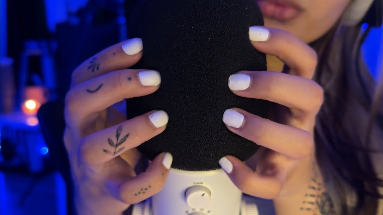 ASMR | Deep & Aggressive Foam Mic Scratching | Dwayne&rsquo;s Custom Video