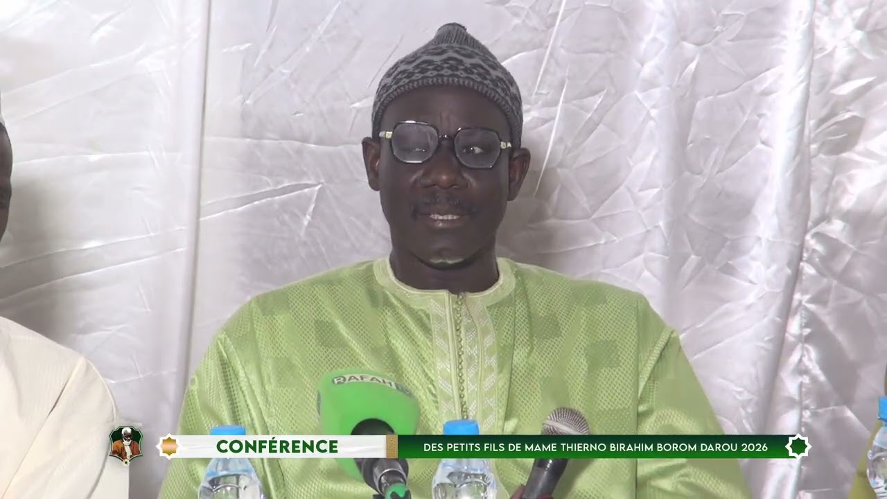 Kaddu S Khalil Ibn S Moustapha Absa Conférence des Petits fils de Mame Thierno Borom Darou