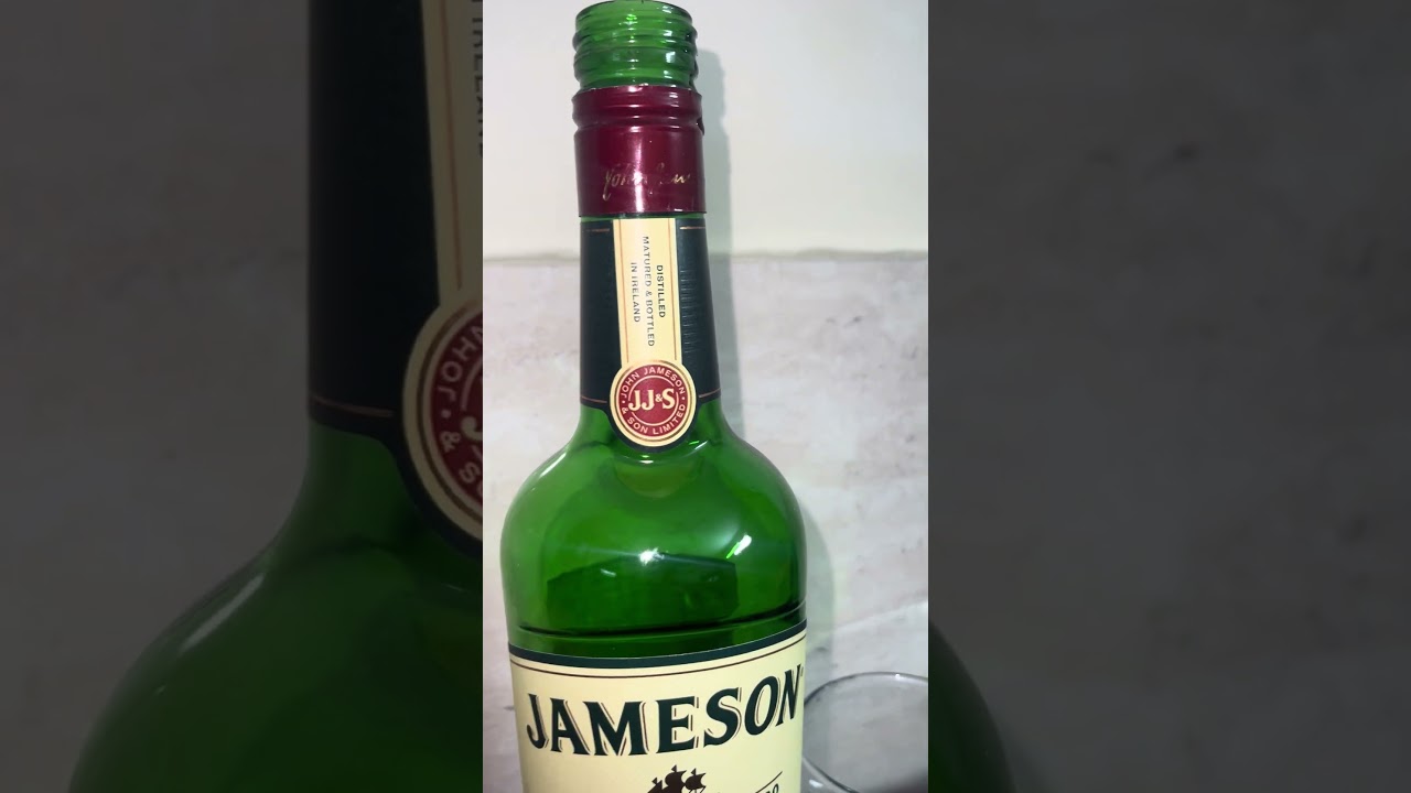 Jameson Irish Whiskey 🥃 | Smooth Triple Distilled Perfection | Best Whiskey from Ireland 🇮🇪