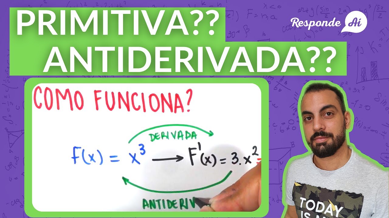 AS PRIMITIVAS OU ANTIDERIVADAS (Aula 2) | Responde A&iacute;