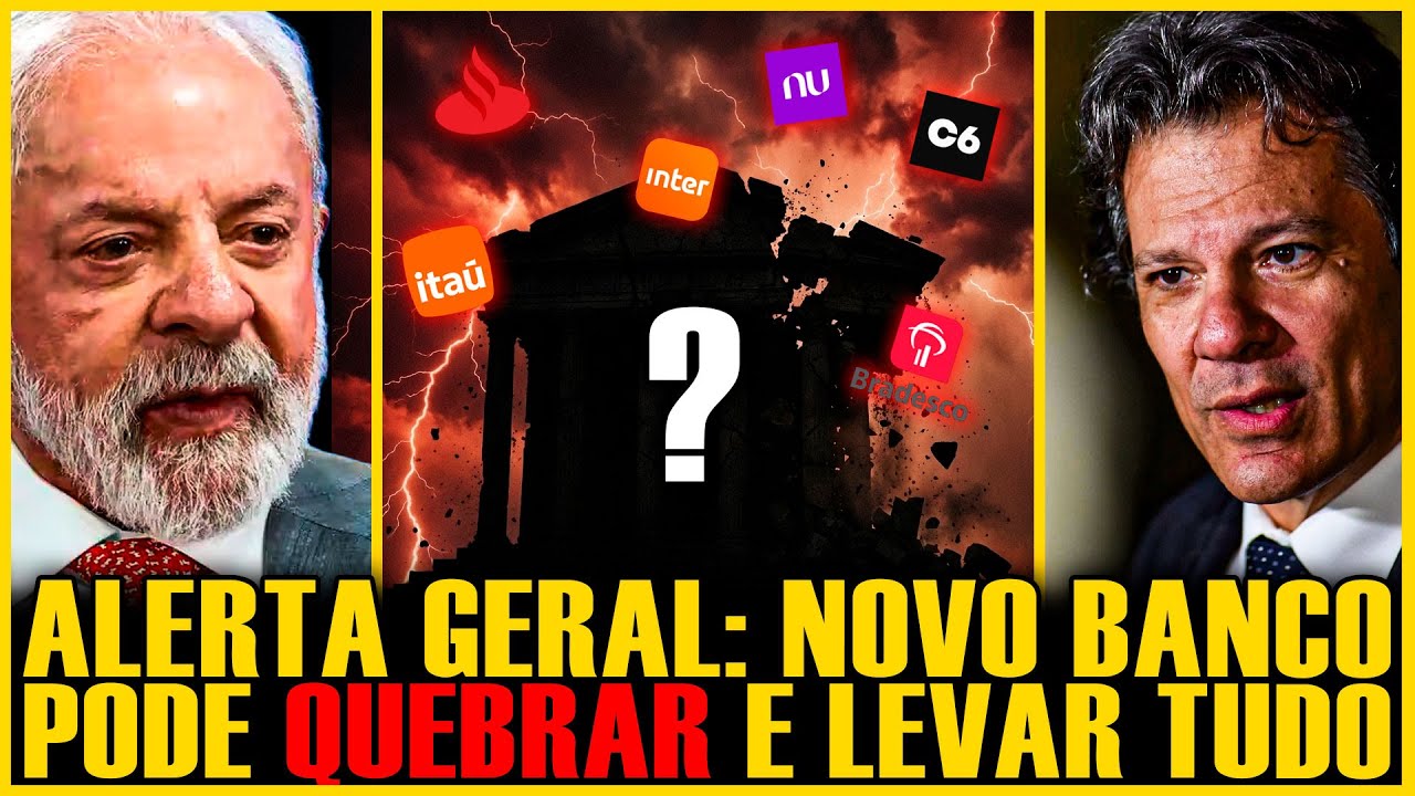 ALERTA GERAL: NOVO BANCO PODE QUEBRAR E DERRUBAR O SISTEMA FINANCEIRO AGORA?!