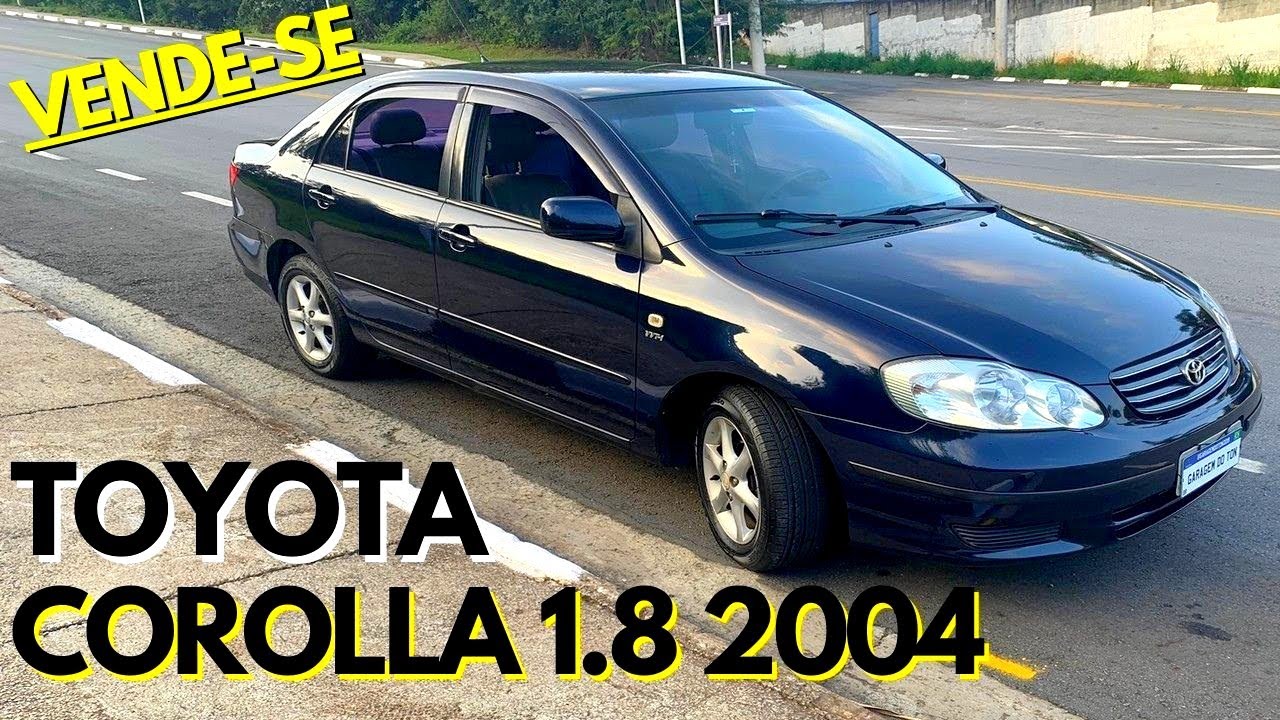 Toyota COROLLA XEI 2004 VENDIDO // GARAGEM DO TON