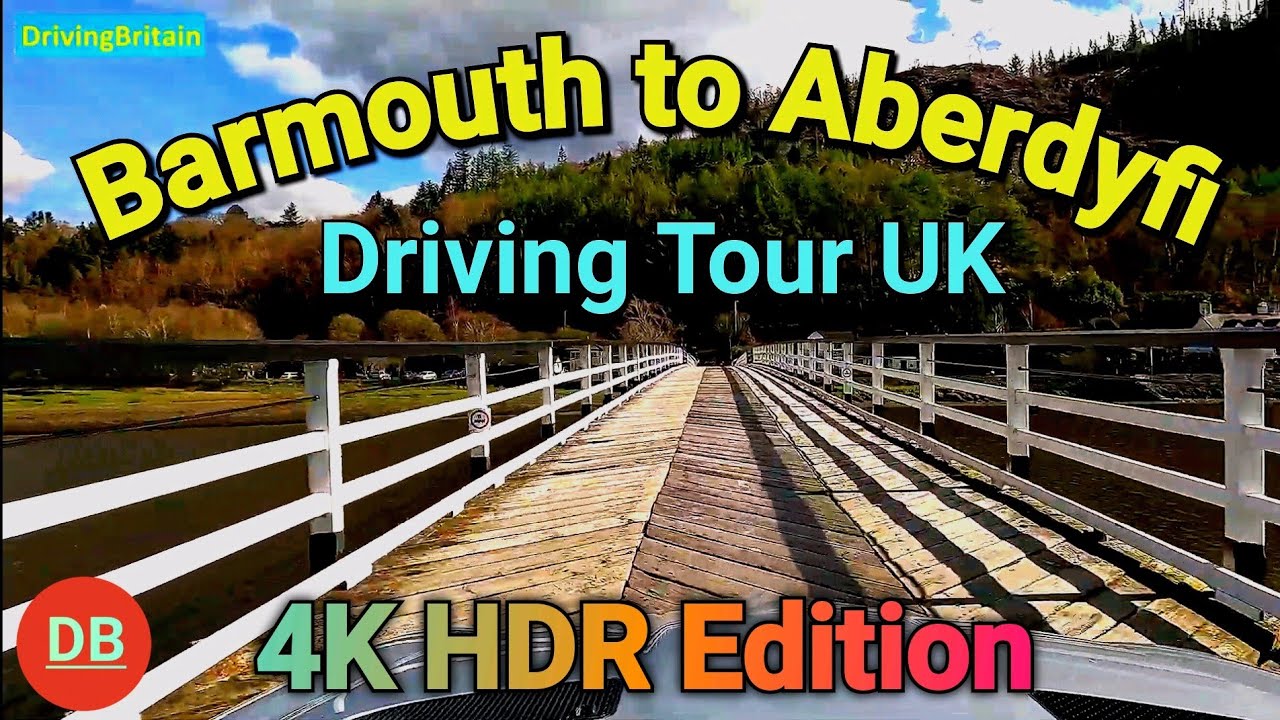 Barmouth to Aberdyfi, Wales, UK 4K HDR