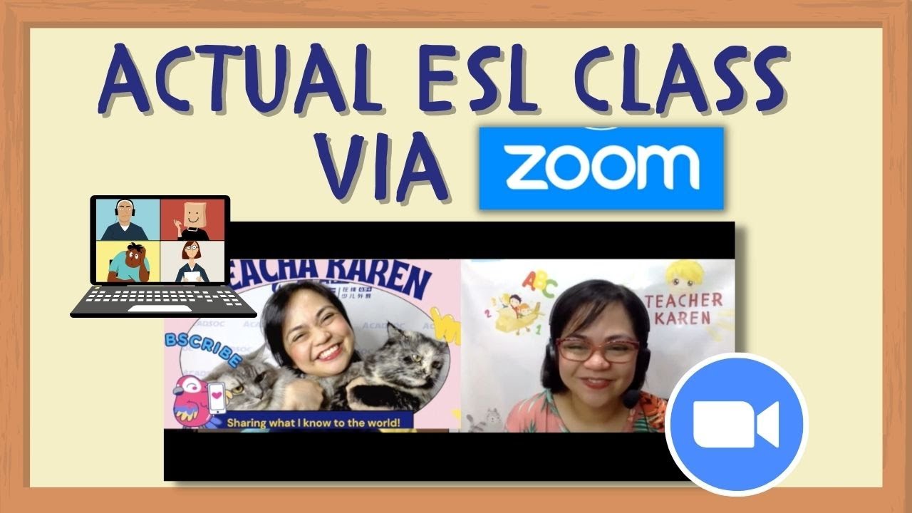 [SAMPLE CLASS] ESL Class through ZOOM | Teaching Taiwanese Students - Intermediate Level