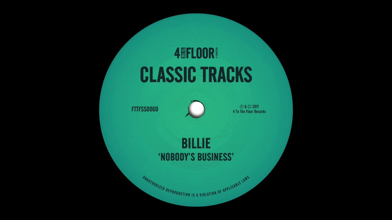 Billie 'Nobody's Business' (Extended Radio)