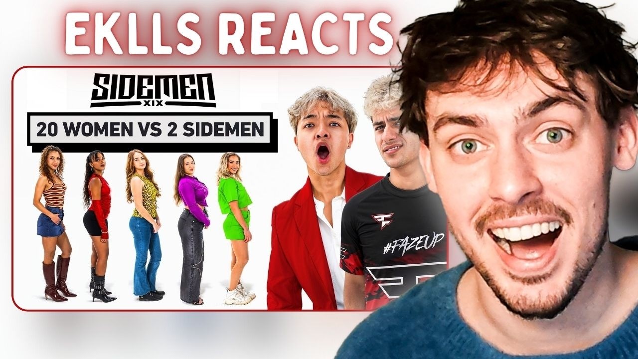 20 WOMEN vs 2 SIDEMEN: FAZE RONALDO & JASON EDITION (Reaction)