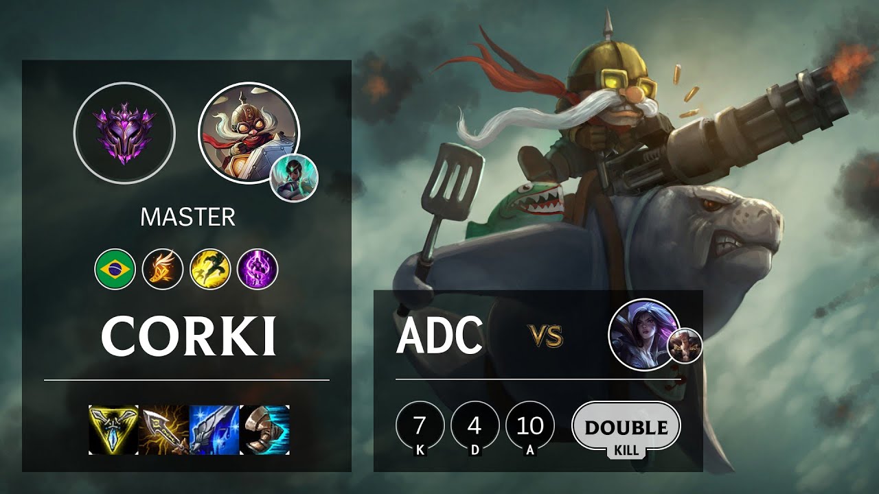 Corki ADC vs Kai'Sa - BR Master Patch 10.15