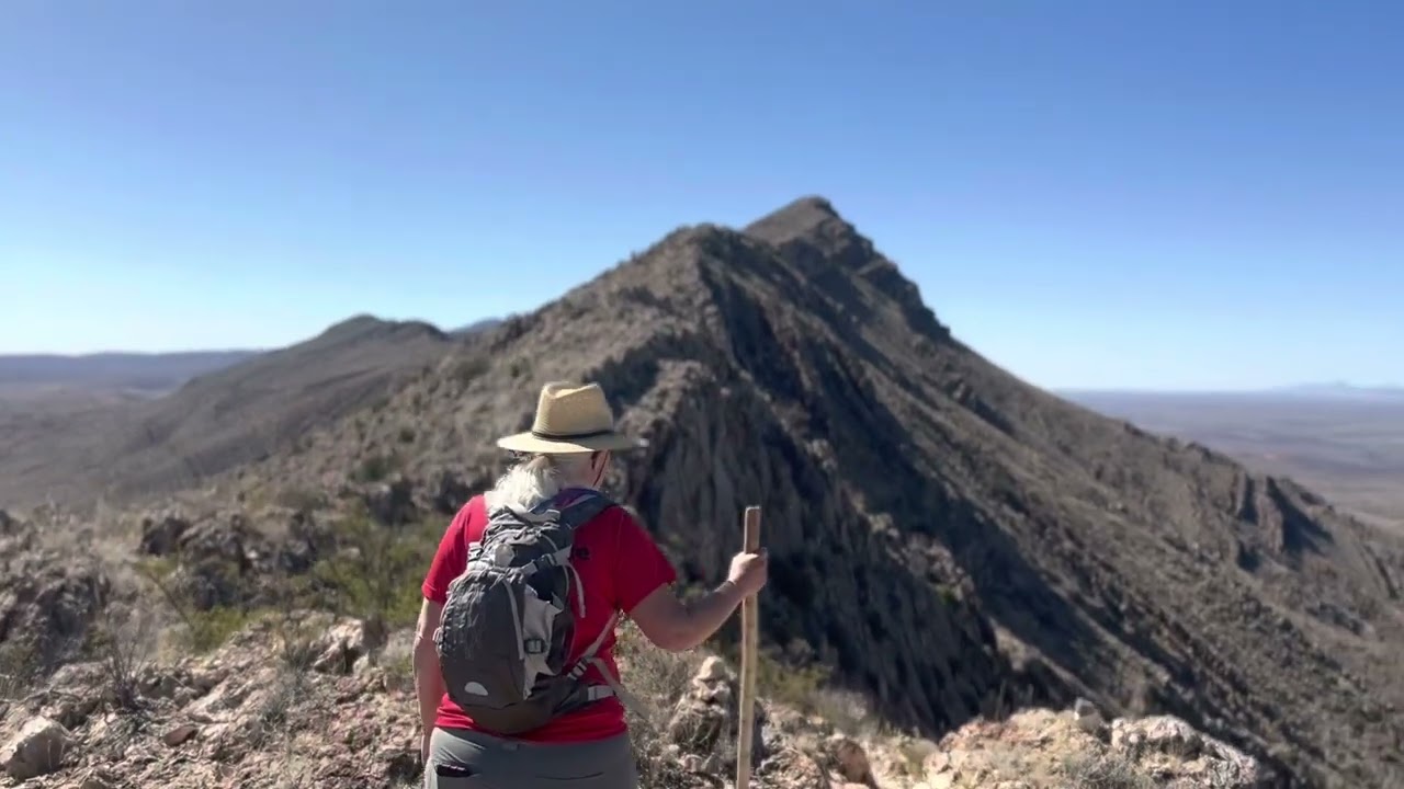 Hiking Turtleback Mountain, Truth or Consequences New Mexico