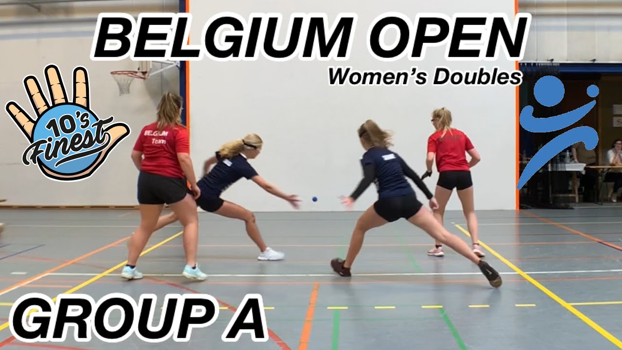 Belgium Open (Women’s Doubles) | Group A: Iris and Senne 🇳🇱 VS. Hiske 🇳🇱 and Sarah 🇧🇪