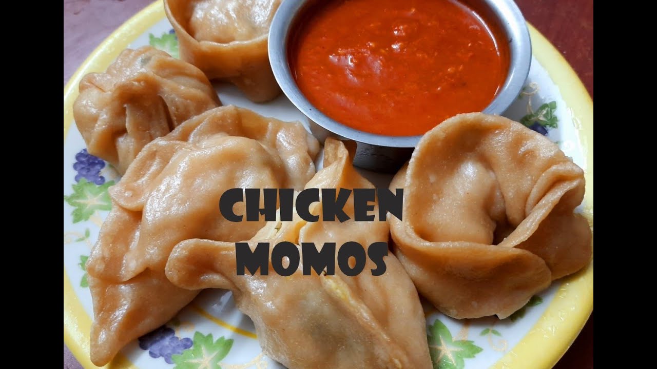 Chicken Momos/ Wheat chicken momos- Evening snacks,healthy