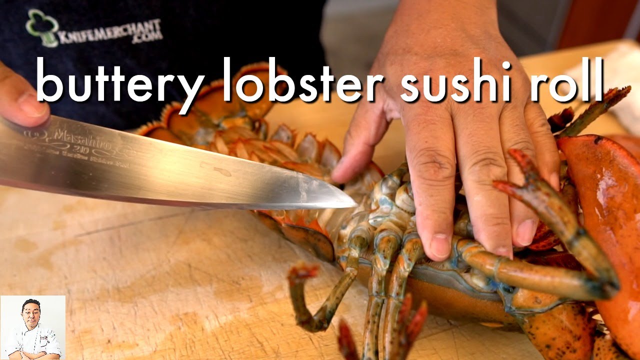 GRAPHIC: Buttery Lobster Sushi Roll | How To Make Sushi Series