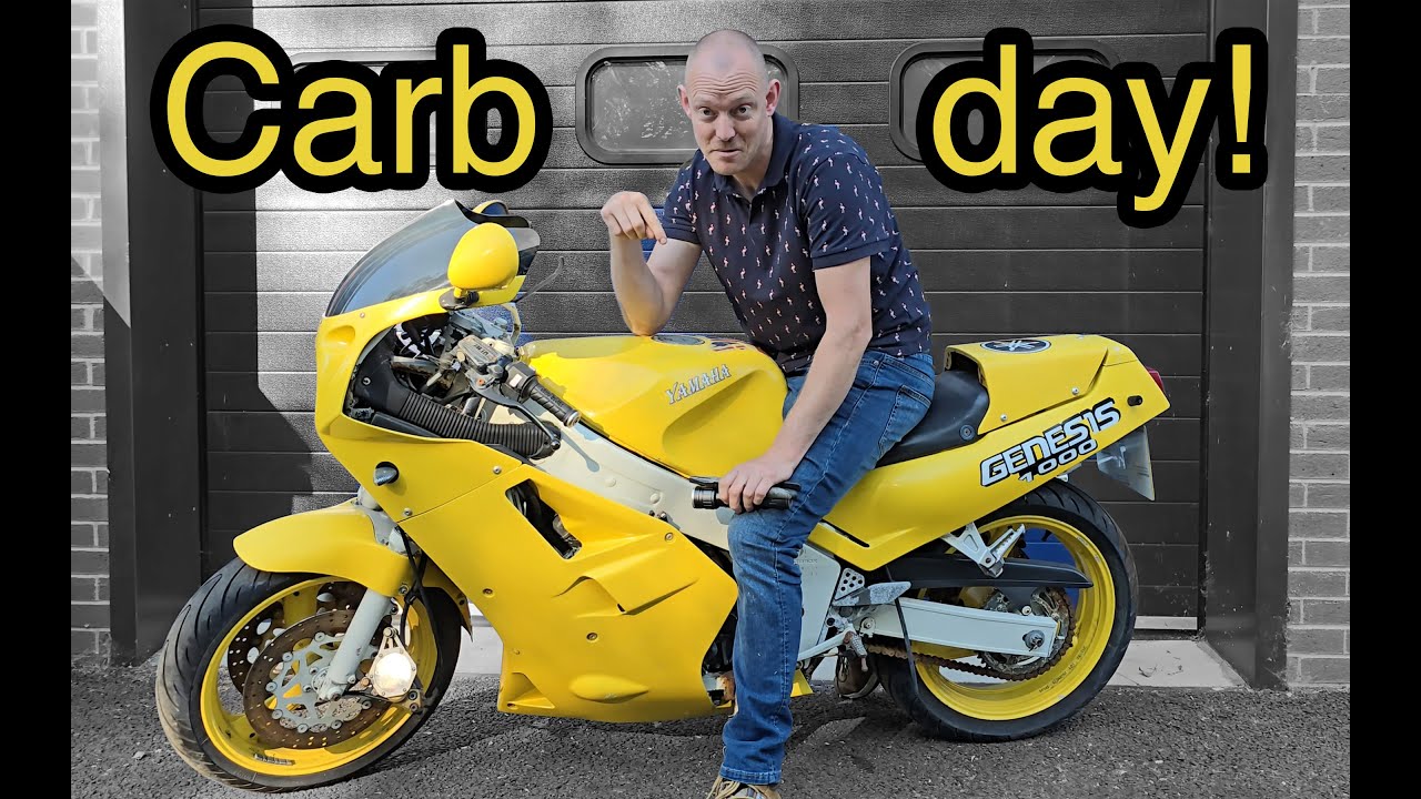 I finally start work on my ABANDONED FZR1000