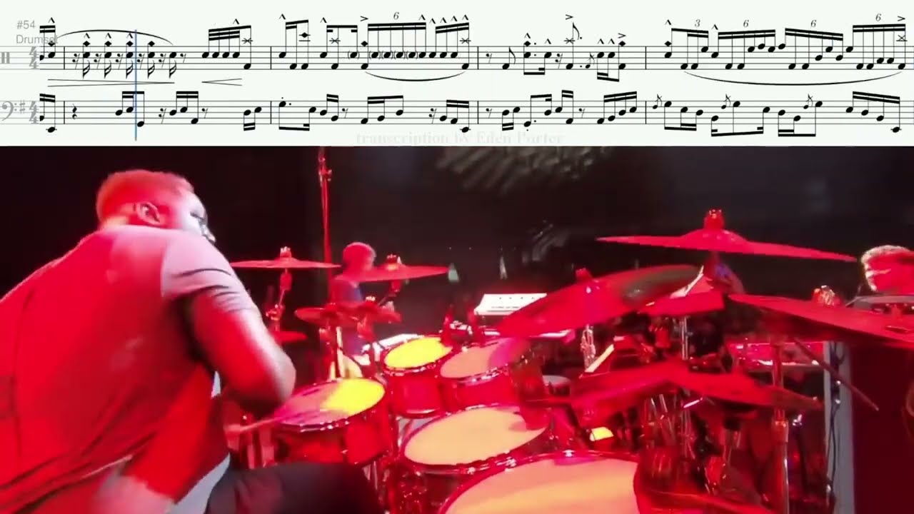 Larnell Lewis TRANSCRIPTION - “What About Me” solo - Snarky Puppy at Jazz In Marciac! July 23, 2023