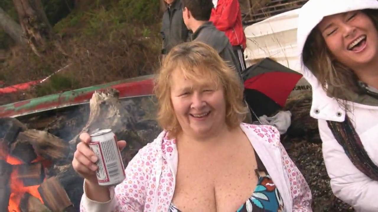 Bowen Island Polar Bear Swim 2010 - It's Good To Be Alive