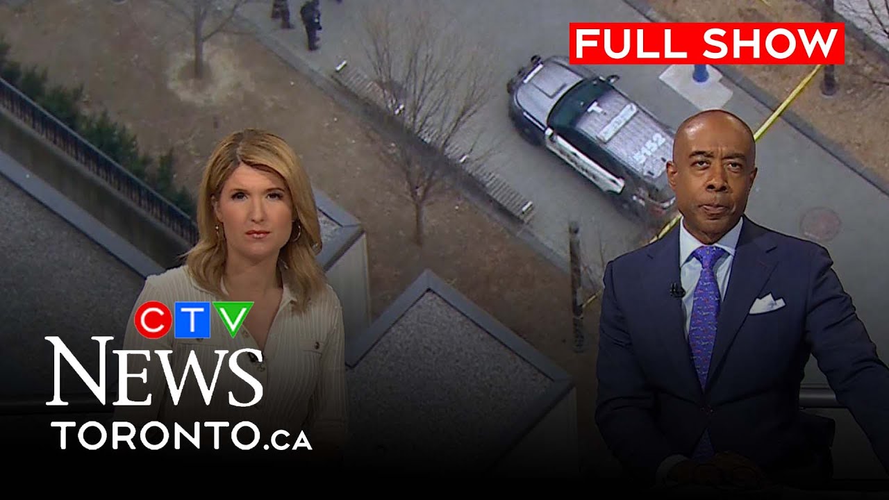 Driver sought after four pedestrians struck on TMU campus | CTV News Toronto at Six for Apr. 15 2025