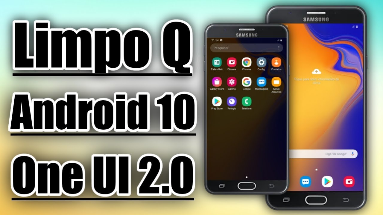 ROM Limpo Q Android 10 One UI 2.0 Optimizada, muito aguardada pelos usuários do Galaxy J7 Prime