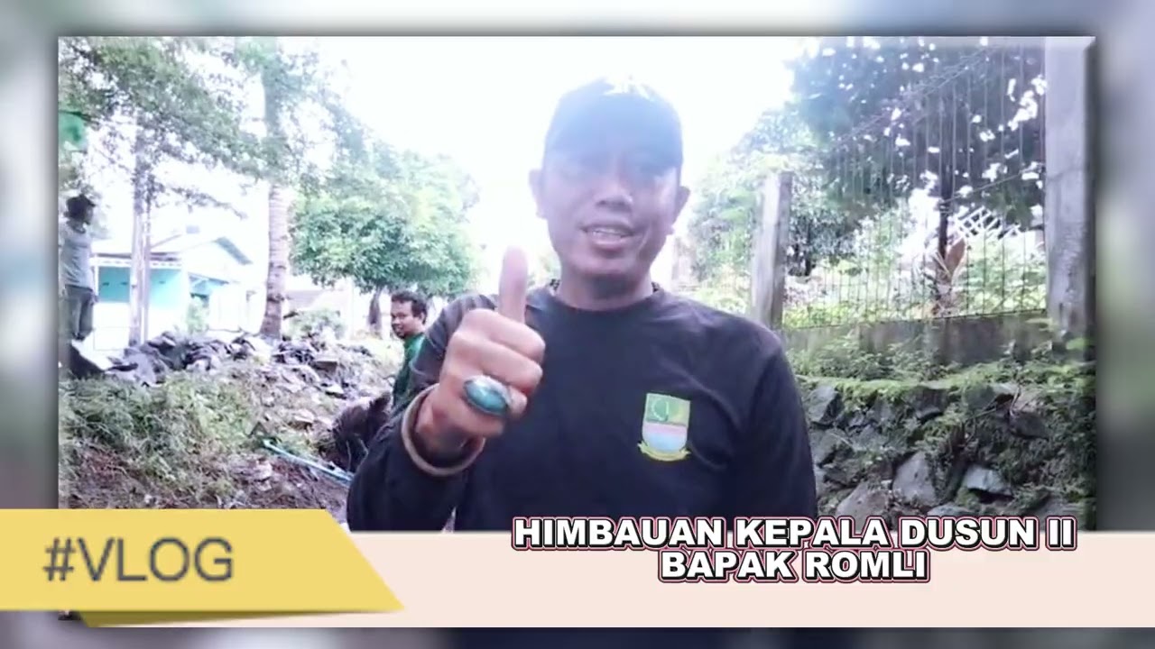 Kerja Bakti lintas 4 Rw desa mangunjaya perapian anak kali jambe