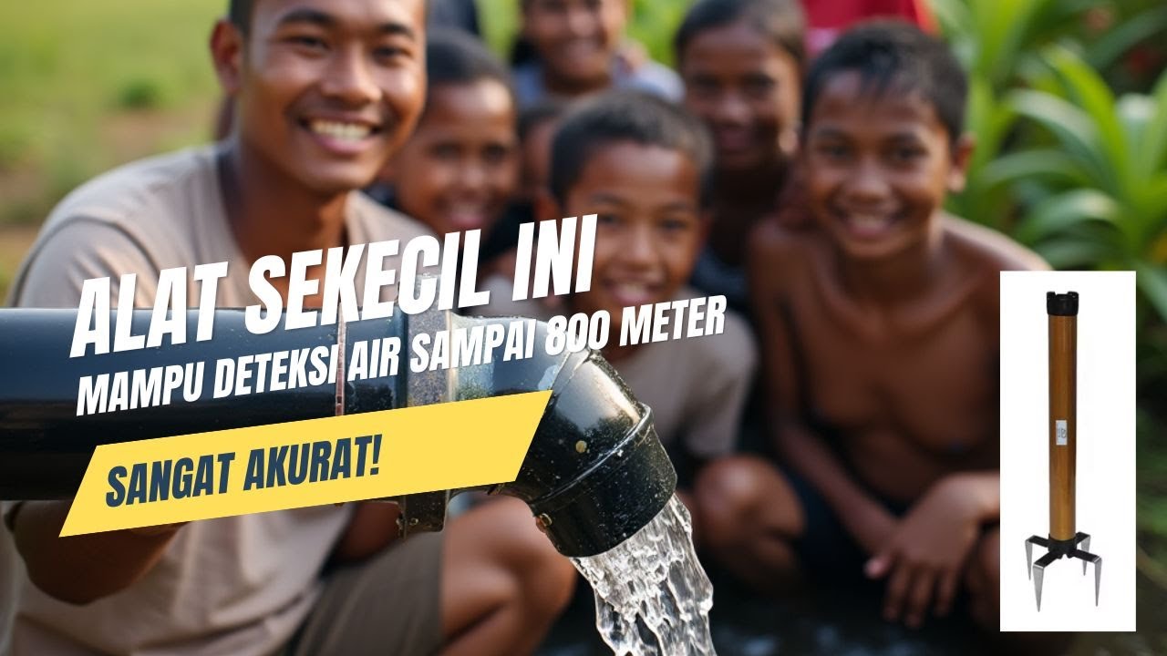 Alat pendeteksi Air Canggih menentukan sumber air bawah tanah pengeboran sumur PQWT Naniura ADMT