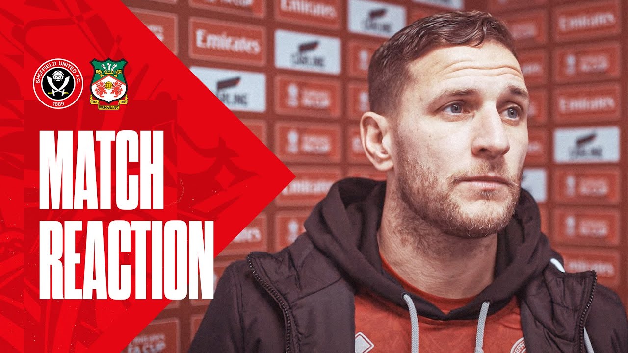 Billy Sharp | Sheffield United 3-1 Wrexham | FA Cup Match Reaction Interview