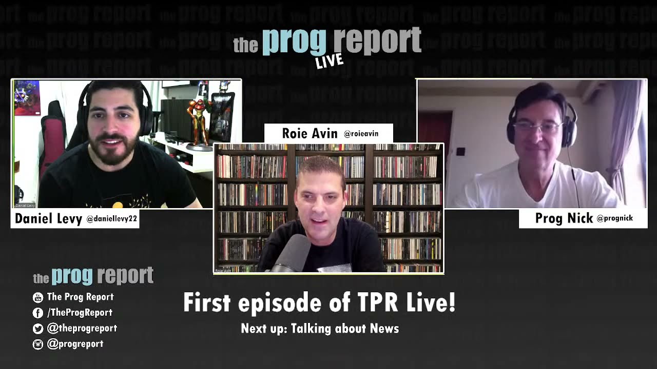 The Prog Report Live #1 - The First Episode! (March 12th, 2022)