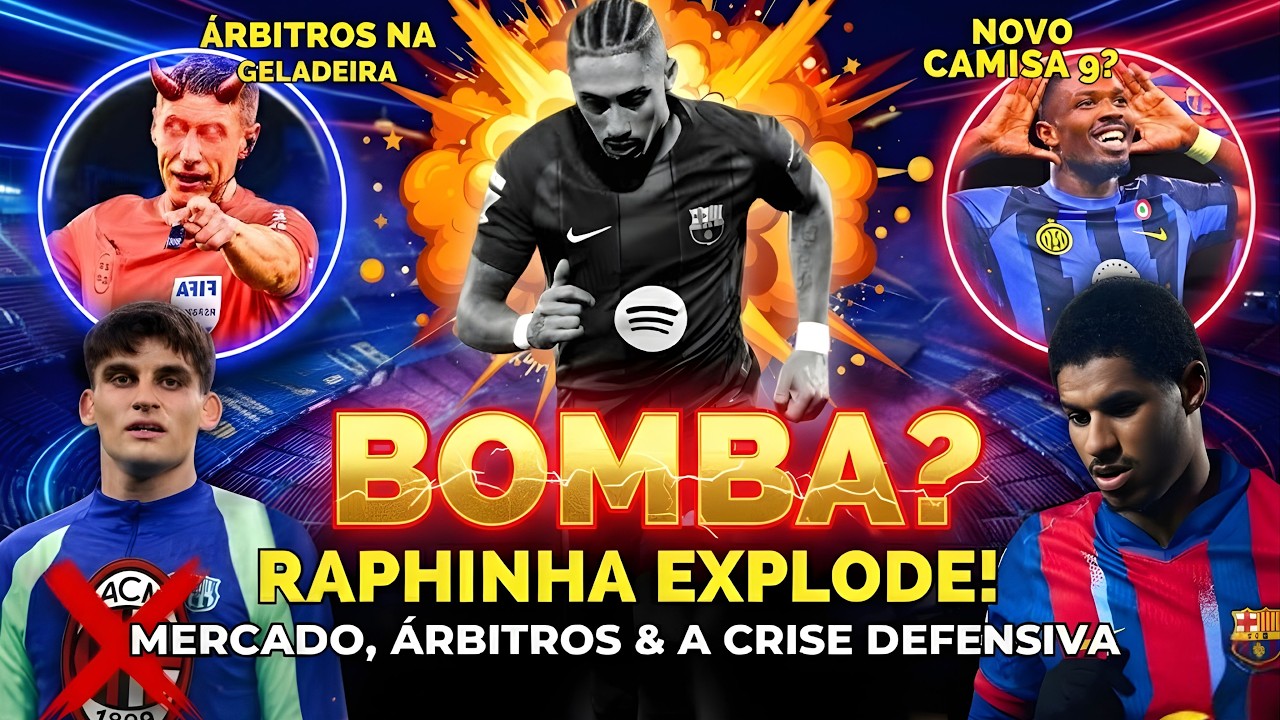 BARÇA HOJE: Rashford 30M, Eleições 2026, Thuram “9” e a arbitragem SEM CRITÉRIO (Soto Grado)